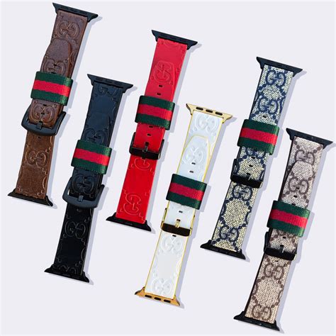 apple watch band gucci|luxury apple watch bands gucci.